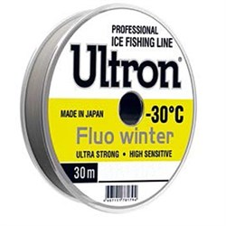 Леска ULTRON Fluo Winter 0,20мм 5.0кг 30м флуоресцентная 10863 - фото 5936