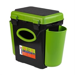 Ящик зимний Helios FishBox односекционный 10 л зеленый 12027 - фото 7306