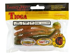 Виброхвосты съедобные LJ Pro Series TIOGA 3.9in (10.00)/T51 5шт. 14458