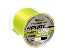 Леска Carp Pro Sport Line Fluo Yellow 1000м 0,335мм 15268