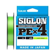 Шнур Sunline SIGLON PE X4 #0.8 6,0кг 150м light green 15672