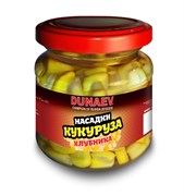 Насадка стеклобанка "Дунаев Кукуруза" 100мл Клубника 18789