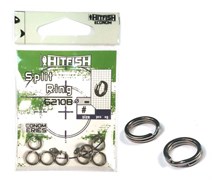Кольцо заводное HITFISH Split Ring 62108 #2, 5,0 мм/ 8кг 21134