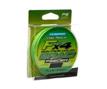 Шнур Flagman Cast Master Feeder Braid F4 150м Fluo Green 0,14мм 8,7кг 19lb 22043