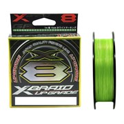 Плетёный шнур YGK X-Braid Upgrade X8 150m #1.2, 0,185мм 25lb 11,3кг green 22201