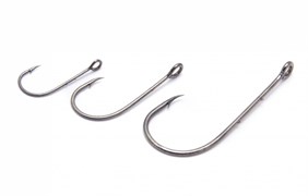 Крючок HitFish Direct Hold Single Hook № 1 уп (11 шт) (с большим ухом) 24176