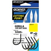 Крючок Owner 5105 Cut Gorilla BC №9/0  уп, 2шт 24529