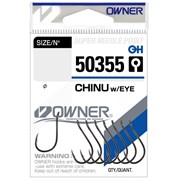 Крючок Owner Chinu w/eye BC 50355 №5 (уп. 12шт) 24539