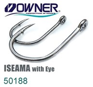 Крючки Owner 50188 ISEMA with Eye №1 (уп.4шт) 27386