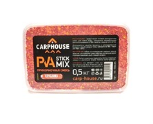 Смесь для ПВА пакетов «Клубника» 0,5кг Carp House 27781