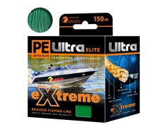 Плетеный шнур Aqua PE Ultra Extreme 1,00мм 71кг 150m (цвет зеленый)  28875