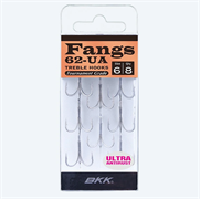 Крючок тройной BKK Fangs 62-UA (A-ET-6216) #6 (8шт) 29426