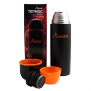 Термос TONAR 1000ML HS.TM-025 черный (дополн.пласт.чашка) 29628