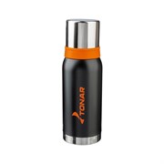 Термос TONAR 1000ML HS.TM-039 черный (2 крышки-кружки) 29629