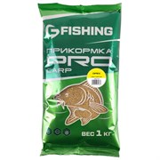 F-FISHING Прикормка для рыбы PRO Carp Орех 1кг 32045