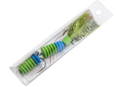 Приманка джиг. LJ PENNON SLOTWORM зел./син. в блистере 32431