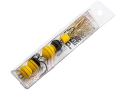 Приманка джиг. LJ PENNON ROLLERWORM жел./черн. в блистере 32433