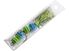 Приманка джиг. LJ PENNON ROLLERWORM зел./син. в блистере 32435