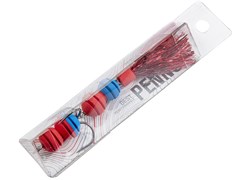 Приманка джиг. LJ PENNON ROLLERWORM крас./син. в блистере 32436