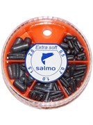 Грузила Salmo EXTRA SOFT малый 5 секц. 0,5-2,0г 060г набор 1 32516