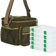 Сумка СК-12 с 5 коробками (FisherBox, 19x26 см) 32525