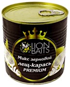 Зерновой микс LION BAITS PREMIUM Лещ-Карась 430мл 32543