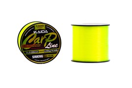 Леска KAIDA Carp Line Sinking Fluo Yellow 1000м 0.309мм  9898