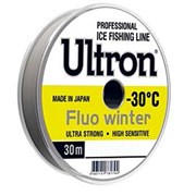 Леска ULTRON Fluo Winter 0,25мм 7.0кг 30м флуоресцентная 10860