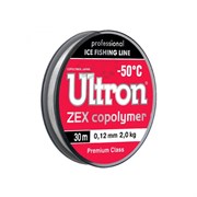 Леска Ultron Zex Copolymer 30м 0,12мм 2кг 11806