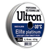 Леска Ultron Elite Platinum 30м 0,14мм 2,3кг 11814