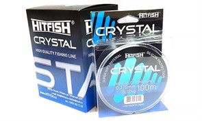 Леска HITFISH Crystal Ice d 0,286мм 8,96кг 100м 12041