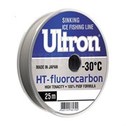ЛЕСКА ULTRON HT-FLUOROCARBON -30 0,22 ММ 4.1 КГ 25 М ПРОЗРАЧНАЯ 12057