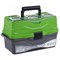 Ящик рыболовный Nisus Tackle Box трехполочный зеленый 18070 - фото 17244