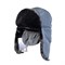 Шапка-ушанка Skadi Gear Иртыш (Dobby Soccer RipStop) с маской  серый/норка 58-60 20012 - фото 20471