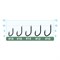 OWNER Крючок Feeder Hook FDH-11 BC №10 17шт 31688