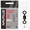 Вертлюг Nautilus Rolling Swivel 0101 size # 2 тест 43кг уп (10 шт) 11539 - фото 6720