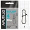 Застежка Nautilus Nice Snap black nickel size # 4 тест 35кг уп (10 шт) 11552 - фото 6733